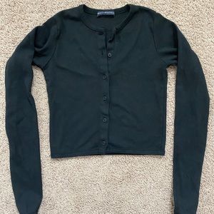 Brandy Melville cropped black sweater